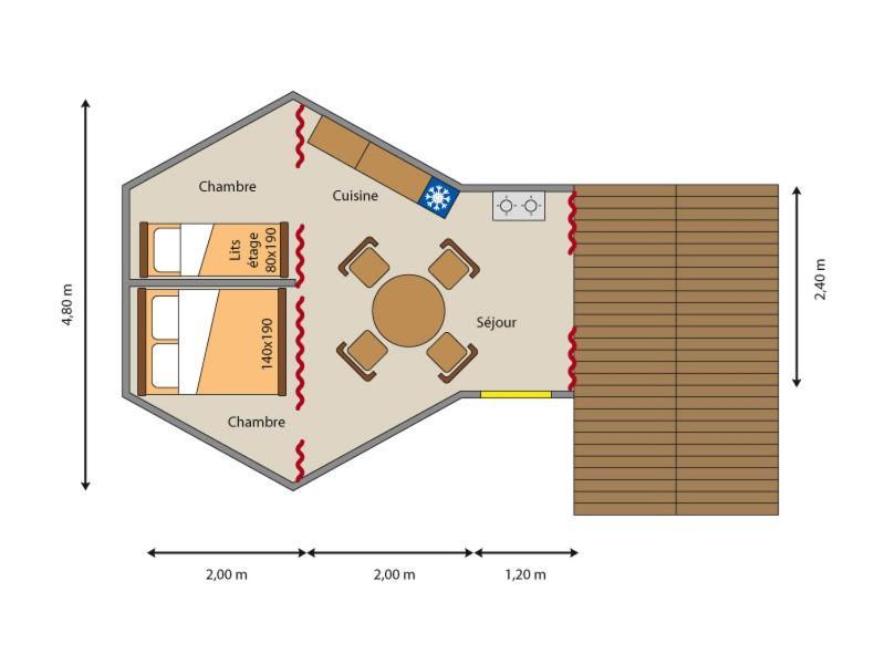 Camping Le Nid Du Parc Villars-les-Dombes Exterior foto